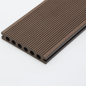 Suelo WPC para exteriores resistente al fuego, tablero de madera, cubierta compuesta de plástico y madera - Product Image 4