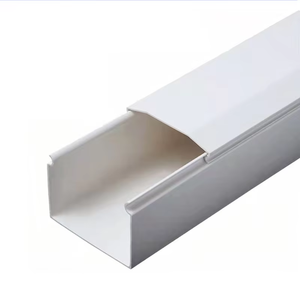 Chống cháy 10x10 16x16 16x25 40x25 kích thước đầy đủ điện trắng nhựa <span class=keywords><strong>PVC</strong></span> cáp ống và <span class=keywords><strong>Trunking</strong></span> cáp chống thấm nước khay - Product Image 4