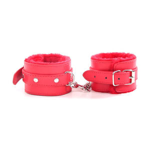 Kovida SM handcuffs เครื่องหนังปรับได้, อุปกรณ์เพศสัมพันธ์ของเล่นเพื่อความสนุกสนานผลิตภัณฑ์ทางเพศสำหรับผู้ใหญ่ - Product Image 4