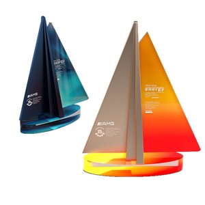 Jin Xuan Crystal Trophy Custom Metal Award Business <b>Gift</b> For Employee Recognition Annual Meeting Commemorative Item - Product Image 4