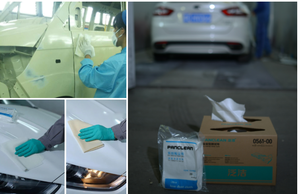 Gree Mesh Sticky Paint Car Dust <strong>Wipe</strong> Tack Cloth Automobile Spray Paint Dust Sticky Wiping Car Sticky Tack Cloth - Product Image 6