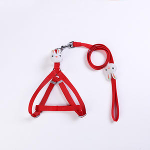 Le fabricant a conçu la nouvelle poitrine et le dos du chien Cute Cartoon Rabbit Dog Chest Strap - Product Image 5