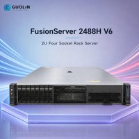 Serveur rackable FusionServer 2488H V6 personnalisable à quatre sockets pour le stockage de mémoire et la configuration OEM