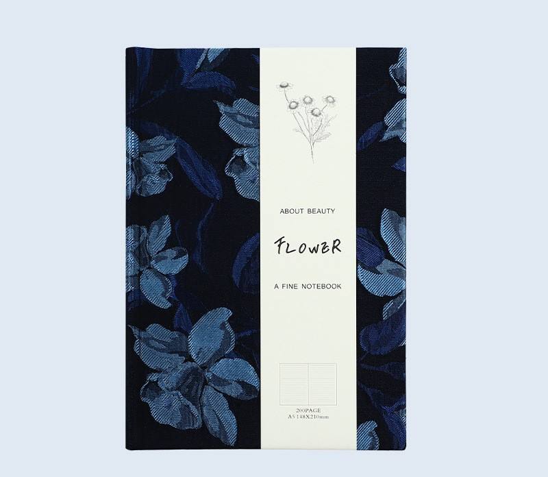 Brand-new, High-quality Hardcover Notebook with a Colorful Fabric Cover ...