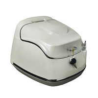Boîtes à bagages arrière pour moto Longjia Victoria Sixties150Si300Si ABS avec étagères de coffre 38L