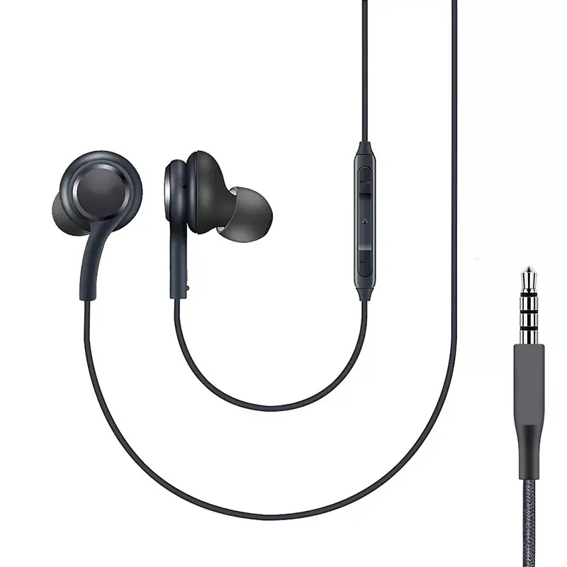 Ban Đầu Tai Nghe Trong Tai Tai Nghe 3.5Mm Với Từ Xa Mic Hands Miễn Phí Đối Với Samsung S10 S9 S8 Stereo Tai Nghe Di Động