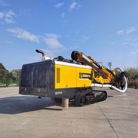Foreuse de surface DTH diesel Goodeng Machine GMD70, moteur pour diamètre de forage de 90-203 mm, pour le forage de roche en exploitation minière en ciel ouvert