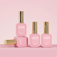 Flacon carré en verre personnalisé de 11 ml pour vernis à ongles, avec pinceau fait main, flacon vide en verre pour vernis à ongles, gravure écologique pour marque de produits pour les ongles