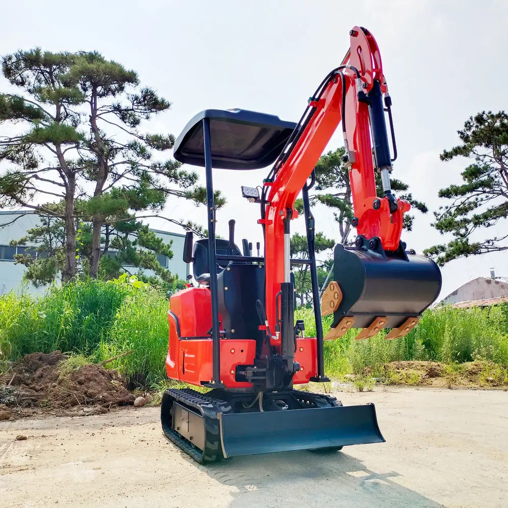 Miễn phí vận chuyển mini máy xúc 1.2 tấn trang trại sử dụng New Crawler Digger động cơ nhỏ máy xúc giá máy