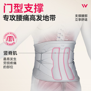 เข็มขัดพยุงหลัง Wellday แบบ 360 องศา ระบายอากาศได้ดี สำหรับผู้ใหญ่ ช่วยบรรเทาอาการปวดหลัง - Product Image 2