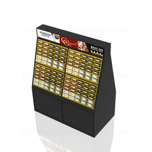 Support de présentation pour extensions de cils robuste avec armoire de rangement, support de sol en métal pour la vente en gros et au détail, pour boîtes de faux cils - Product Image 4