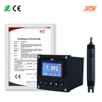 Électrodes de capteur de pH industrielles à durée de vie prolongée, plage de 0,00-14,00 pH, précision de 0,1 pH, sortie 4-20 mA/RS485, APS-100 Pro