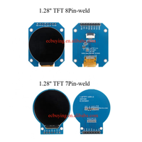 Écran TFT IPS SPI HD couleur pleine résolution 0.96 1.28 1.3 1.44 1.5 1.8 Module LCD avec IC de commande ST7735 / ST7789 GC9A01 80*160 240*240 128*128