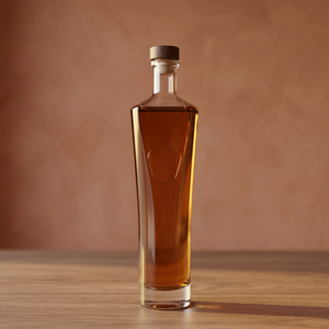 Botellas de Licor de Vidrio Angulares Minimalistas Premium de 500 ml, 700 ml y 750 ml para <span class=keywords><strong>Bourbon</strong></span>, Scotch, Tequila y Ginebra - Product Image 1