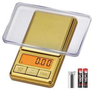 Batterie betriebene Gram Balance Mini Elektronische Taschen waage 200g/0,01g Kapazität Edelstahl für die Gewichts messung von Goldschmuck - Product Image 2