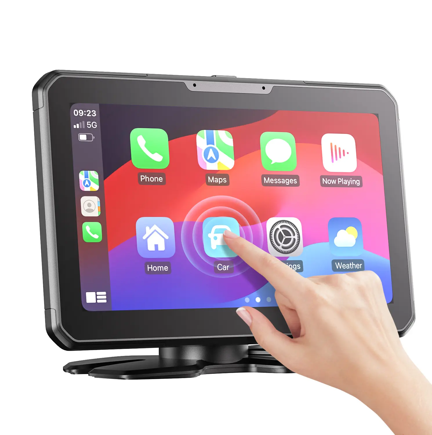 AKEEYO Écran tactile IPS multifonction7 pouces Caméra de bord Wifi Carplay Display