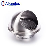 NOUVEAU Capot de ventilation industriel en acier inoxydable HVACR VLB, Capuchons de ventilation, Persiennes, Diffuseur d'air - Économie d'énergie et Anti-corrosion