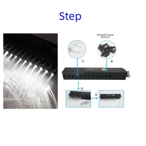 Dc12v 12 lỗ 3W 6W trắng 9W RGB màu LED chụp Sao ánh sáng động cơ với ứng dụng di động + Điều khiển từ xa - Product Image 3