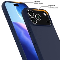 Étui de protection magnétique en silicone TPU souple pour accessoires de téléphone OEM pour iPhone 17 Air 17 Pro Max B-3118