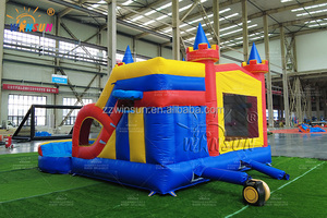 Trampolín de rebote combinado hinchable de lujo 2025, <span class=keywords><strong>casa</strong></span> de rebote seca inflable Comercial Grande <span class=keywords><strong>para</strong></span> alquiler de <span class=keywords><strong>fiestas</strong></span> y eventos - Product Image 4