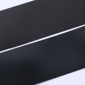 Tùy Chỉnh Ép Phun Nylon Móc Và Vòng Lặp Băng Cho Bé Quần Áo May Mặc Buộc Giải Pháp Tự Làm Sew-On Phụ Kiện Màu Đen - Product Image 4