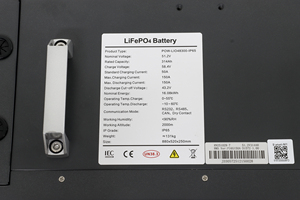 PowMr คลังสินค้าในสหรัฐอเมริกา DDP IP65 100AH 300AH 51.2V แบตเตอรี่ลิเธียมไอออนแรงดันต่ำ 5KWH 15KWH รองรับการเชื่อมต่อแบบขนานสำหรับระบบกักเก็บพลังงานภายในบ้าน - Product Image 5
