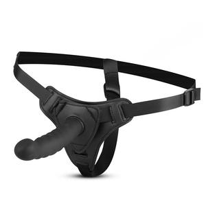 Delove ดิลโด้สายรัดซิลิโคนสีดำกันน้ำขนาดใหญ่ไม่มีโหมดการสั่นสะเทือนสำหรับผู้ชายและผู้หญิง - Product Image 6