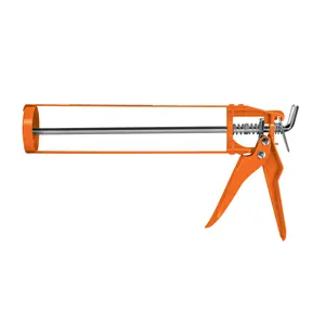 Truper pistola per calafataggio a scheletro industriale per costruzione artigianale con fonte di alimentazione manuale in acciaio e alluminio - Product Image 1