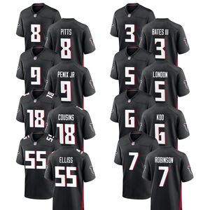 Maillots de football américain personnalisés Atlanta 2025 pour hommes et femmes, brodés, uniformes de jeunesse, vêtements de sport avec logos - Product Image 1