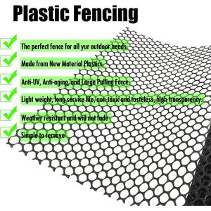 GardenNow <b>Plastic</b> Chicken Wire <b>Mesh</b> 15.7 X 33Ft Hexagonal Fencing For Gardening Construction - Product Image 6