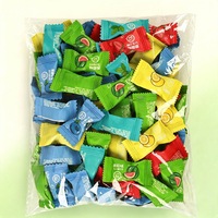 Bulk verpakte suikervrije VC muntcompressen, gemengde fruit smaak, frisse adem, draagbare snack, OEM