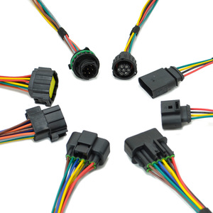 Conector de Enchufe para Remolque de 7 Pines con Arnés de Cables, Conector de Cableado de 7 Vías de Alta Resistencia para Remolcar Vehículos - Product Image 5