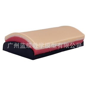 Module de suture cutanée simulant la peau humaine ; modèle d'entraînement à l'incision et à la suture des muscles profonds ; pratique de l'incision et de la suture chirurgicales. - Product Image 2