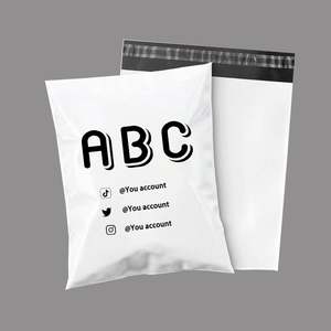 Fabricant de pochettes d'expédition en polyéthylène biodégradable personnalisées, pochettes compostables, emballage d'expédition, sacs en plastique pour courrier, sacs pour vêtements - Product Image 2