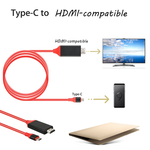 2m USB C 3.1 <strong>to</strong> <strong>HDMI</strong> Cables 4K Type C <strong>to</strong> HD <strong>Adapter</strong> - Product Image 4
