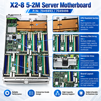 Untuk Sun Oracle X2-8 CMOD Motherboard 5-2M 8520A-X 7049493 7049498 untuk Sun Fire X4800 M2