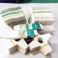 Boîtes en papier haut de gamme imperméables avec logo personnalisé (dossiers) - Emballage cadeau pliable durable avec gaufrage pour l'électronique et les chips