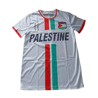 Produits tendance 2024 nouveautés femmes T-shirt gratuit Palestine Football chemise Jersey conception personnalisée Palastine hommes T-Shirt