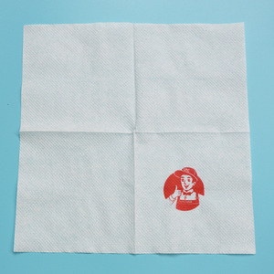 100% <span class=keywords><strong>Lino</strong></span> Natural de bambú bebidas servilletas cóctel de boda servilleta de papel de fiesta de aniversario servilleta personaliz - Product Image 4