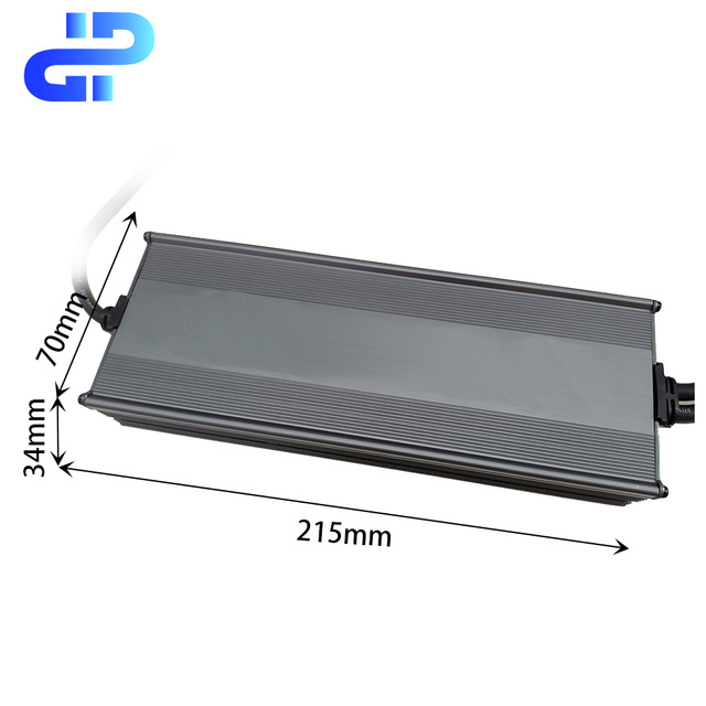 AC-DC IP67 Waterproof 12V 200W LED Driver Switching Power Supply High Efficiency SMPS for Street Light Outdoor Lighting