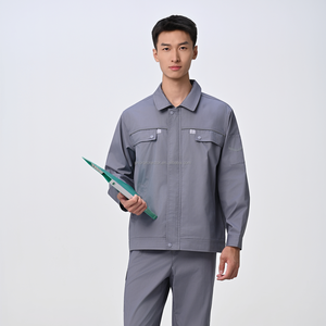 Hi Visibility Plus Size Workwear Reflective Strips Anti-Wrinkle Breathable Work <strong>Shirts</strong> Jackets Construction Work Uniforms CE - Product Image 2