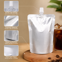 Échantillon Gratuit : Pochette Réutilisable pour Jus, Gelée, Emballage Alimentaire, Sachet Liquide en Aluminium, Doypack avec Bec Verseur