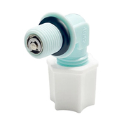 1/4 codos macho válvula de retención JACO conector de compresión de plástico RO sistema purificador de agua Jaco tubo conectores Accesorios