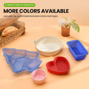 Più venduto: Pirottini in silicone antiaderenti per cupcake e muffin, colorati, per cottura e presentazione - Product Image 6