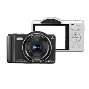 กล้องดิจิตอล S100 80MP 5K WiFi ซูม 18 เท่า โหมดเซลฟี่สำหรับนักเรียน กล้องคอมแพคความละเอียดสูง - Product Image 2