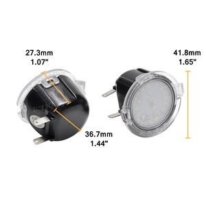 Cho Toyota Tundra Sequoia FORD F150 phạm vi Rover Explorer Mondeo MK5 Everest cạnh Fusion Taurus LED puddle Đèn Gương nóng đèn - Product Image 5