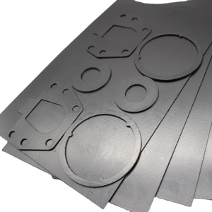 Gia cố <span class=keywords><strong>Graphite</strong></span> composited tấm với tanged SS304 SS316 tin tấm đục lỗ tấm cho đầu Gasket - Product Image 3