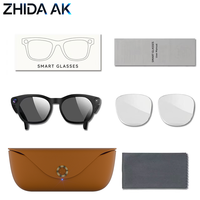Lunettes Intelligentes IA CY03 avec Caméra 800W pixels, Commande Vocale IA, Q&A IA, Traduction par Caméra, Lecture Musicale et Appel