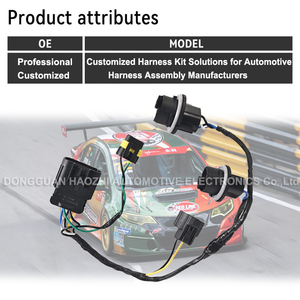 Automotive Motorrad Custom Car Truck Scheinwerfer Kabelbaum Ersatzteile Kupfer leiter PVC Isolierung China Kabelbaum - Product Image 2