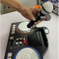 Console de mixage audio DJ MD-1305BT avec deux jog wheels, console de mixage professionnelle pour performance DJ